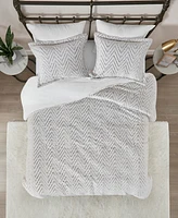 Madison Park Adelyn Faux Fur -Pc. Comforter Set