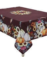 Laural Home Fall Feathers Tablecloth