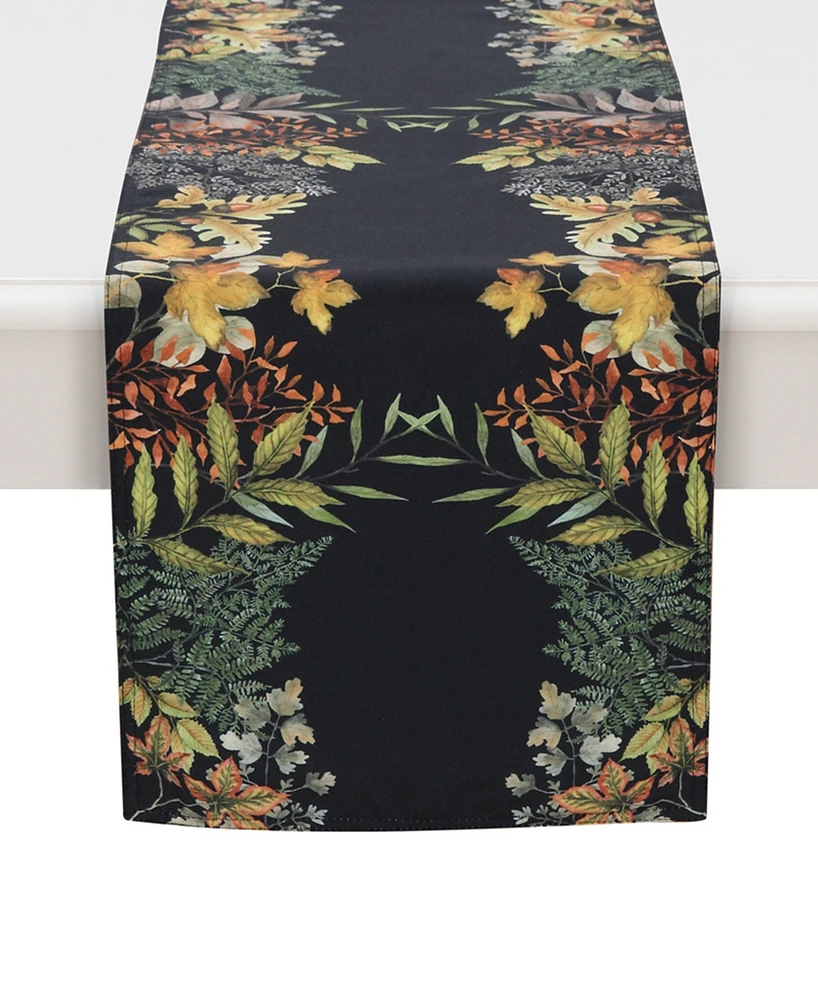 Laural Home Sophisticated Autumn Table Runner, 13" x 90"