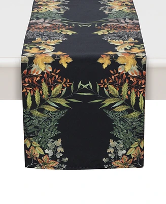 Laural Home Sophisticated Autumn Table Runner, 13" x 90"