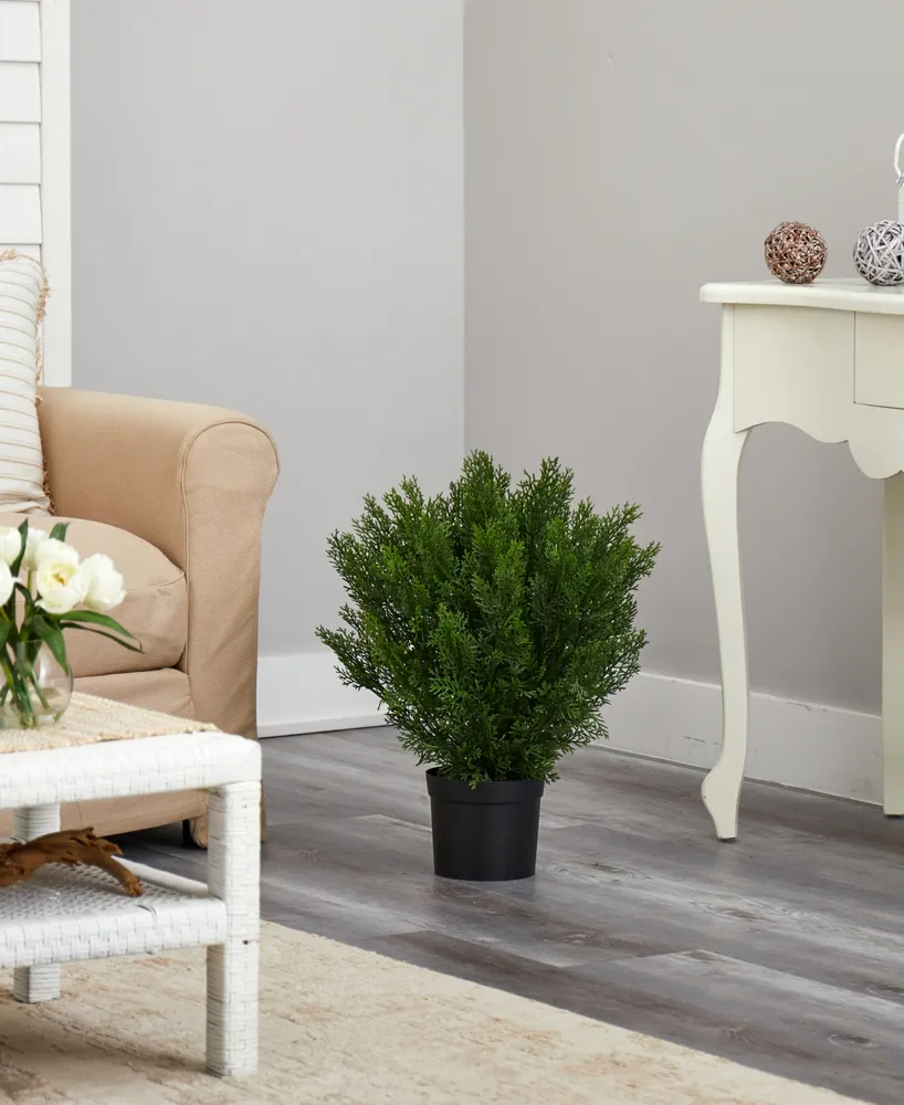 Nearly Natural 2' Cedar Indoor/Outdoor Artificial Bush