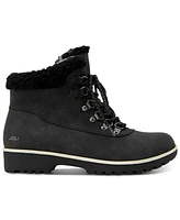 Jbu Women's Blue Creek Water-Resistant Lace-Up Booties