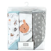 Hudson Baby Unisex Cotton Rich Hooded Towels
