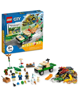Lego City Wild Animal Rescue Missions 60353 Fun Interactive Building Kit