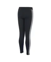 adidas Big Girls 3 Stripe Aeroready Long Tights, Extended Sizes