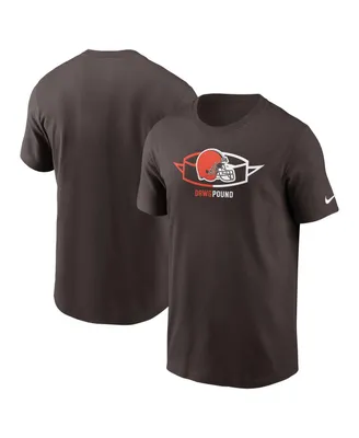 Men's Nike Brown Cleveland Browns Essential Local Phrase T-shirt