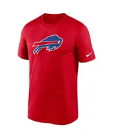 Men's Nike Red Buffalo Bills Logo Essential Legend Performance T-shirt