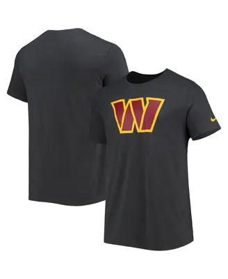 Men's Nike Charcoal Washington Commanders Primary Logo T-shirt