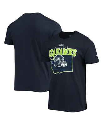 Men's New Era College Navy Seattle Seahawks Local Pack T-shirt