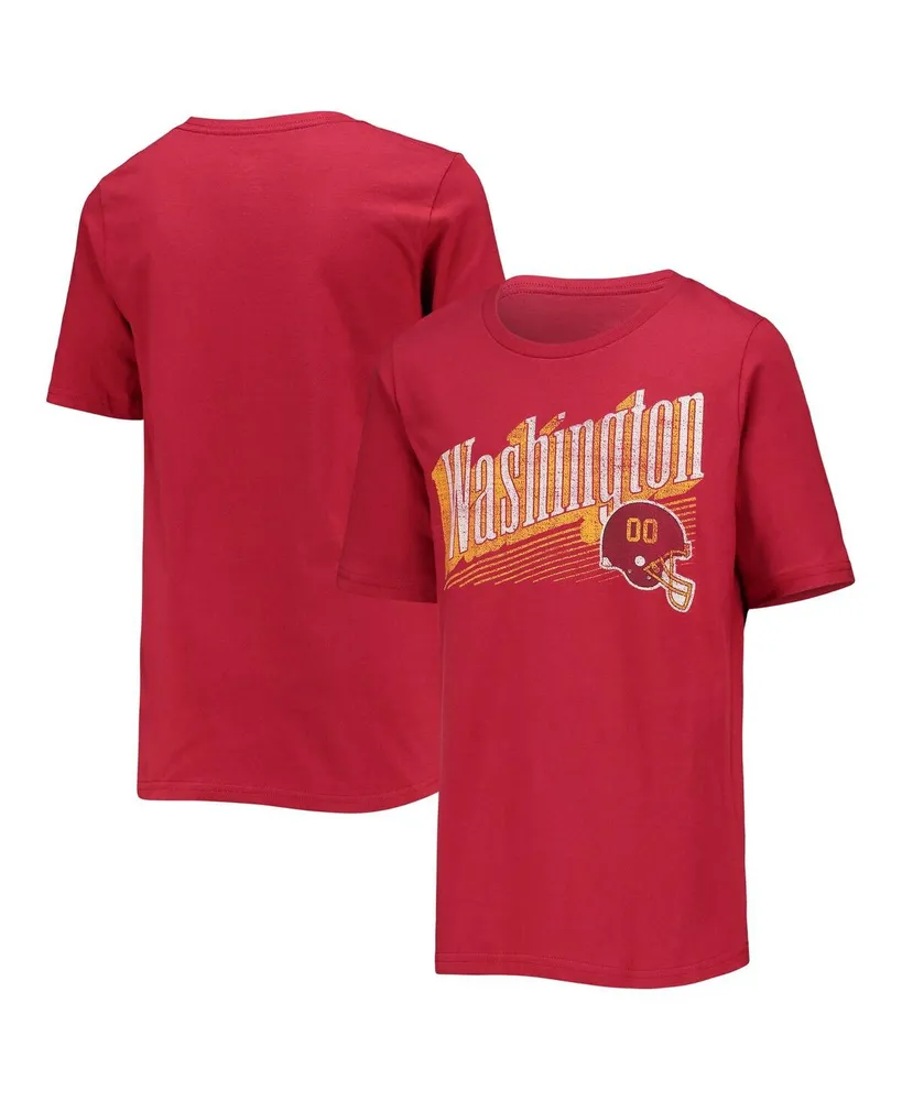 Big Boys Burgundy Washington Football Team Winning Streak T-shirt