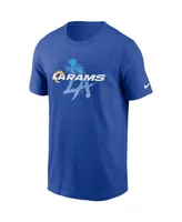 Men's Nike Royal Los Angeles Rams Hometown Collection Just Play T-shirt