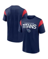 Men's Fanatics Navy Tennessee Titans Home Stretch Team T-shirt