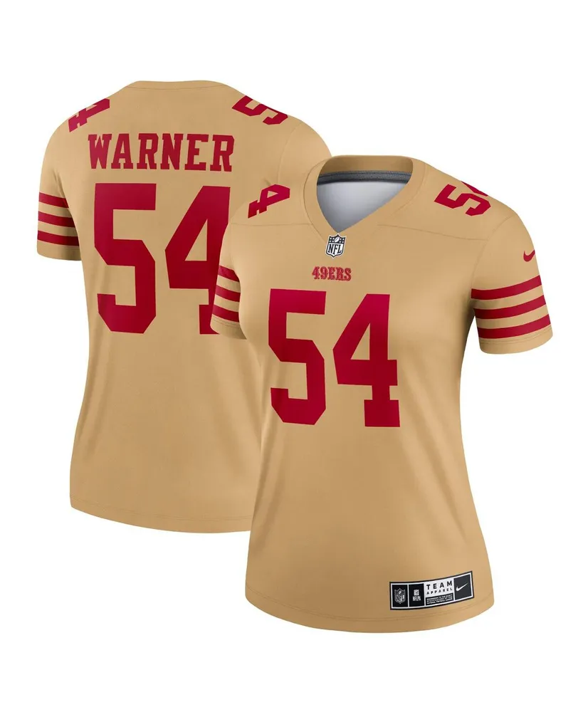 Nike Big Boys Fred Warner White San Francisco 49ers Game Jersey - Macy's