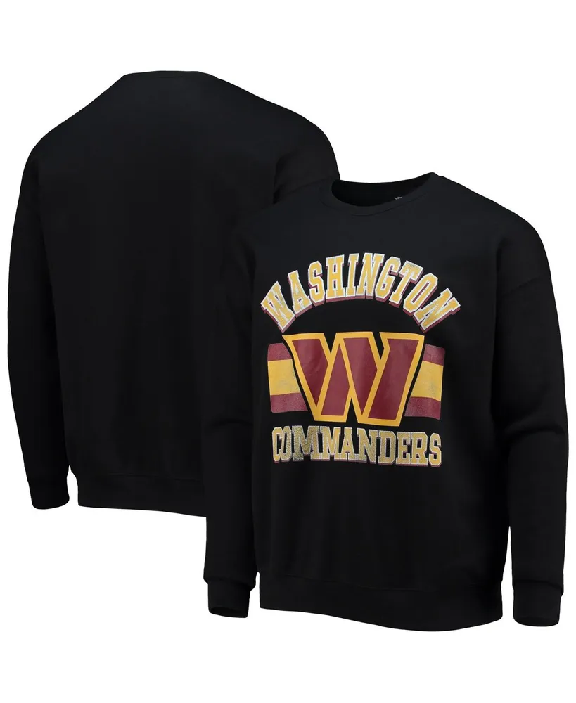 Men's Nfl x Darius Rucker Collection by Fanatics Black Washington Commanders Sponge Fleece Pullover Sweatshirt