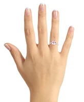Macy's Morganite (2-1/2 ct. t.w.) Ring 14K White Gold