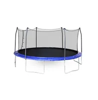 Skywalker Trampolines Oval Trampoline with Enclosure, 17' x 15'