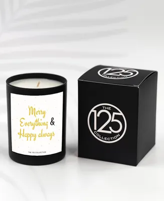 The 125 Collection Merry Everything and Happy Always Luxury Candle, 12-Oz.