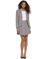 Tommy Hilfiger Womens One Button Blazer Printed Skirt