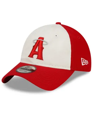 Men's New Era Red Los Angeles Angels City Connect 9TWENTY Adjustable Hat