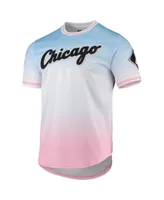 Men's Pro Standard Blue, Pink Chicago White Sox Ombre T-shirt