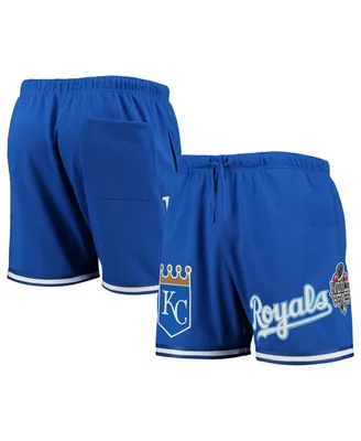 Men's Pro Standard Royal Kansas City Royals 2015 World Series Mesh Shorts