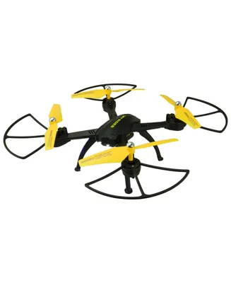 iLive Sky Rider X-11 Stratosphere Quad Copter Drone with Wi-fi Camera, 14.37" x 14.37"