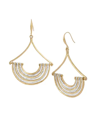 Robert Lee Morris Soho U Dangle Earrings - Gold