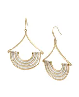 Robert Lee Morris Soho U Dangle Earrings - Gold