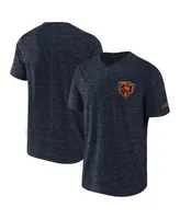 Men's Nfl x Darius Rucker Collection by Fanatics Navy Chicago Bears Slub Henley T-shirt