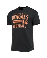 Men's '47 Brand Black Cincinnati Bengals Conrider Franklin T-shirt