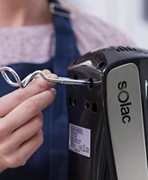 Solac 200-Watt Turbo 5-Speed Hand Mixer with Dough Hooks