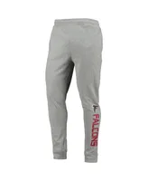 Men's Msx by Michael Strahan Heathered Gray Atlanta Falcons Jogger Pants