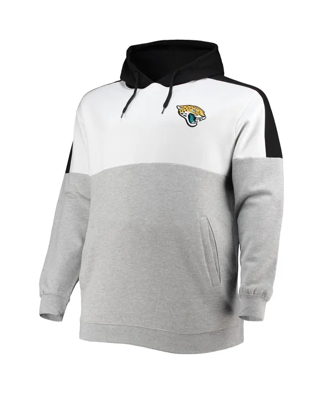 Nike Men's Black and Silver Las Vegas Raiders Colorblock Performance  Pullover Hoodie - Macy's