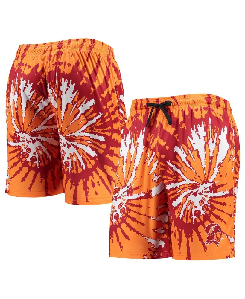 Men's Foco Orange Tampa Bay Buccaneers Retro Static Mesh Lounge Shorts