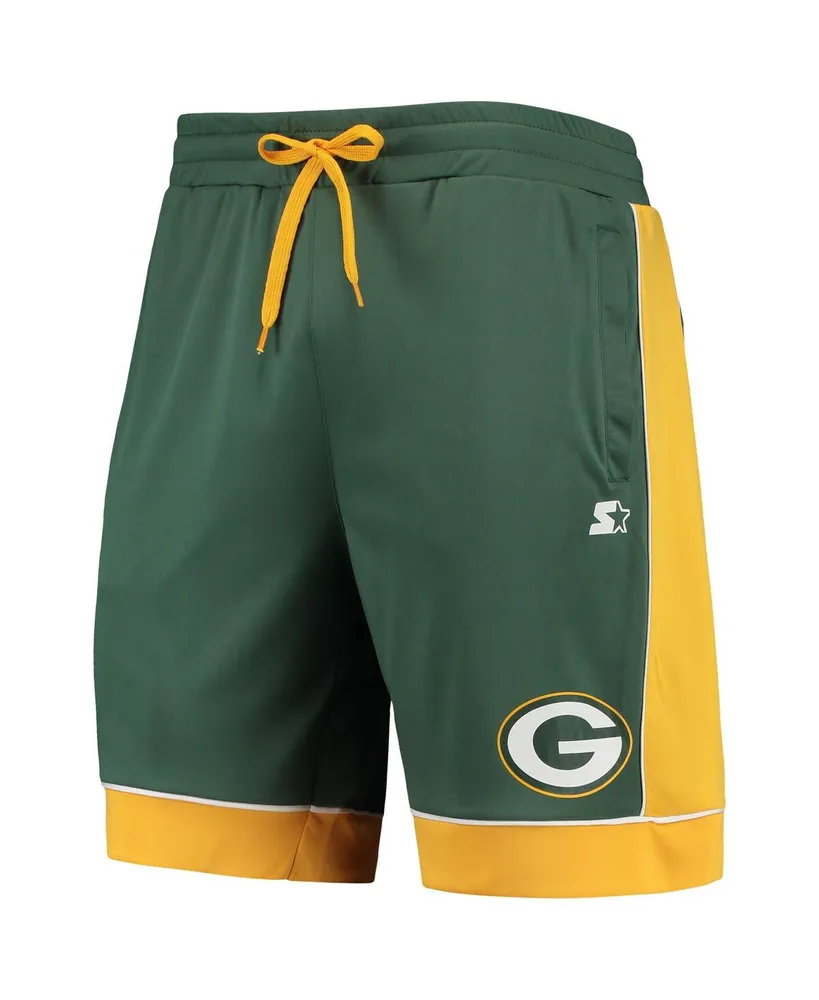 Men's Starter Green, Gold Green Bay Packers Fan Favorite Fashion Shorts