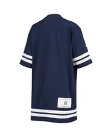 Women's Tommy Hilfiger Navy Denver Broncos Clair Half-Sleeve Dress