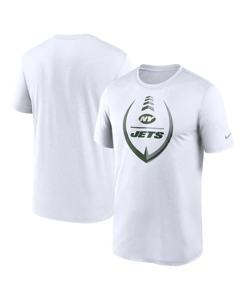 Men's Nike Black New York Jets Logo Essential Legend Performance T-Shirt