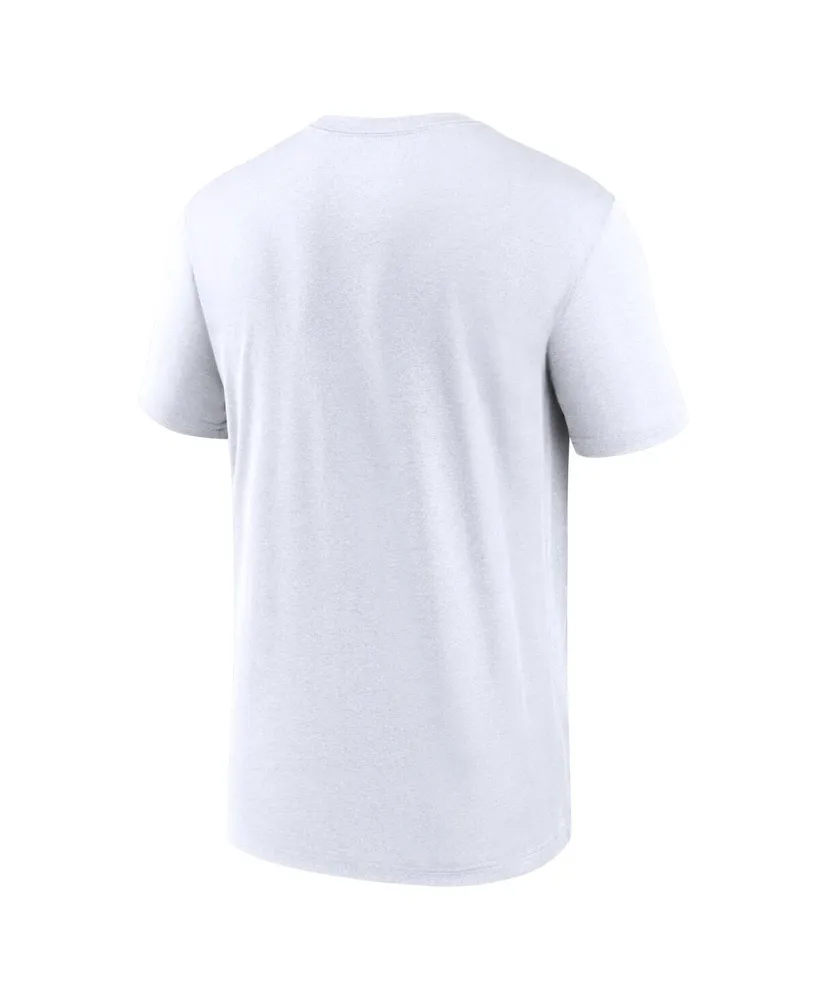 Men's Nike White Buffalo Bills Icon Legend Performance T-shirt