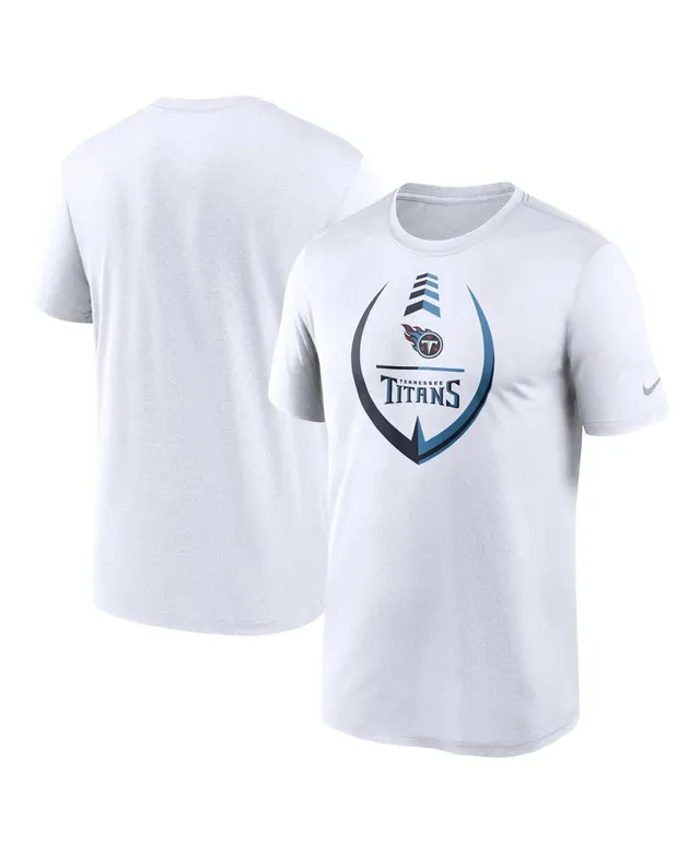 Men's Nike White Tennessee Titans Oilers Throwback Sideline Coach Alternate Performance T-Shirt