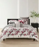 Natori Cherry Blossom Duvet Cover Sets