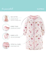 The Peanutshell Baby Girls Newborn Shower Gift Set Layette Essentials, Pink