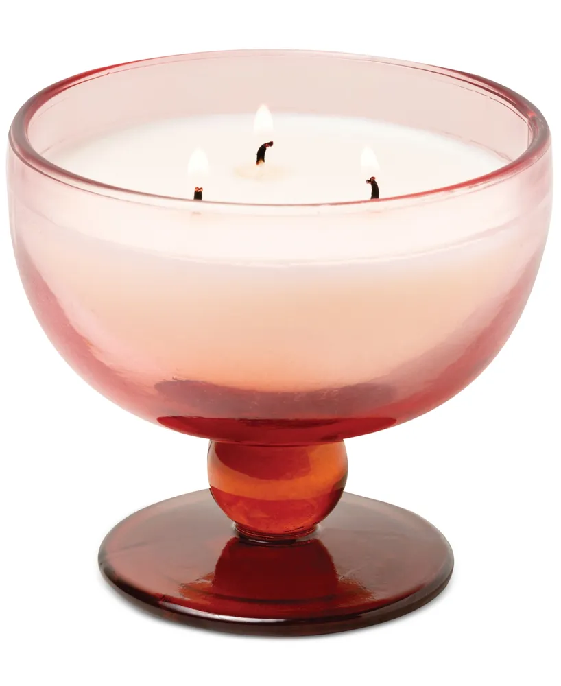 french lavender petal topped candle