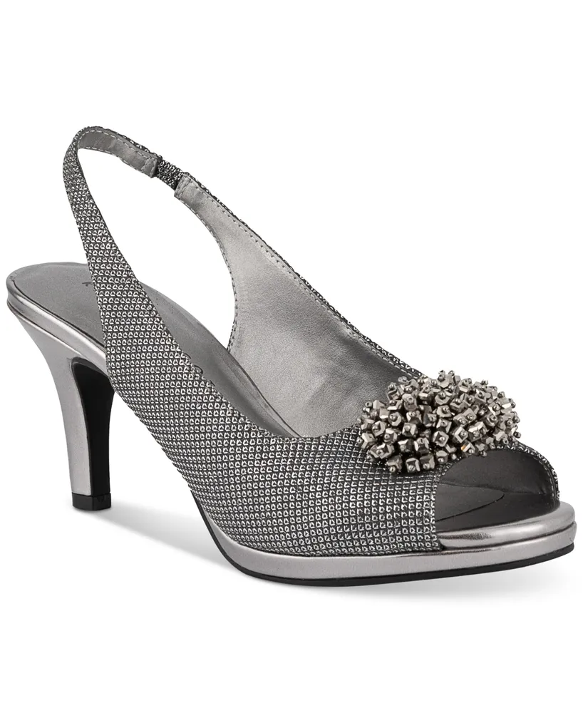 Karen Scott Breena Slingback Peep-Toe Pumps, Created for Macy's