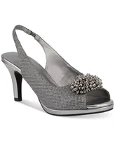 Karen Scott Breena Slingback Peep-Toe Pumps, Created for Macy's