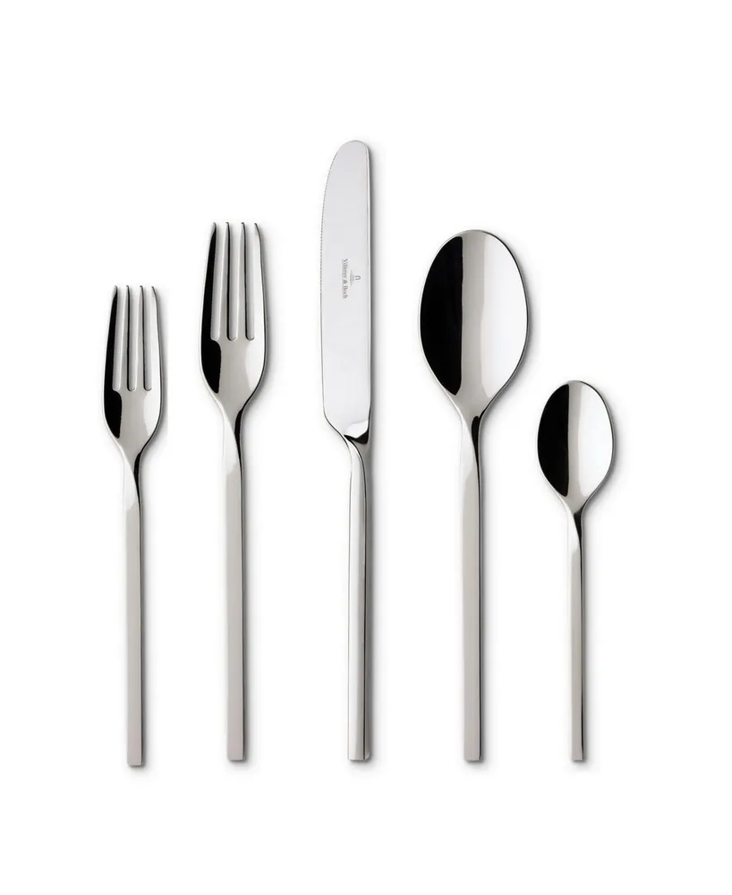 Villeroy & Boch New Wave Flatware Stainless Steel 20 Piece Set, Service For 4