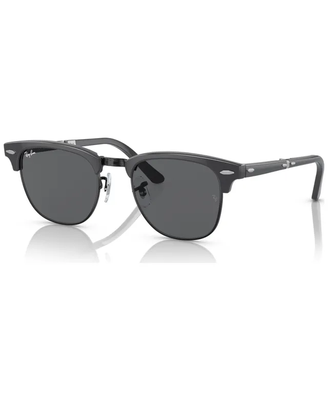 Ray-Ban Unisex Polarized Sunglasses, Clubmaster Chromance