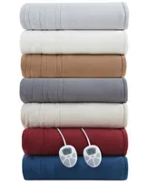 Serta Electric Reversible Fleece To Sherpa Blankets