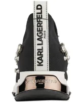 Karl Lagerfeld Paris Women's Malna Embellished Pull-On Sneakers