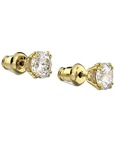 Swarovski Silver-Tone Constella Crystal Stud Earrings