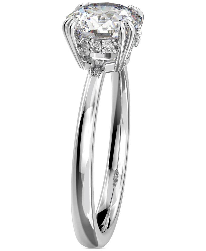 Swarovski Silver-Tone Constella Crystal Cocktail Ring